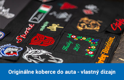 Naozaj originálne koberce do auta - vlastný dizajn