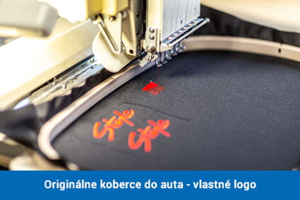 Originálne koberce do auta - vlastný dizajn