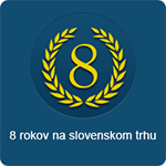 8 rokov na slovenskom trhu