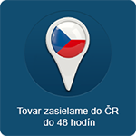 Tovar zasielame do ČR do 48 hodín