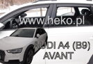 Deflektory okien Audi A4 (B9) 4d 2016r→ Avant/Allroad(+zadné 2 ks)