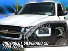 Deflektory okien Chevrolet SILVERADO 2/4d 2000-2005r. (predné 2 ks)