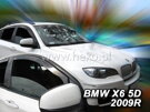 Deflektory okien BMW X6 (E71) 5D od r. 2007→ (predné 2 ks)