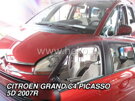 Deflektory okien Citroen C4 GRAND PICASSO Mk1 5D 2007-2013R. (+ zadné 2 ks)