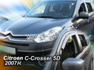 Deflektory okien Citroen C-CROSSER 5D 2007R. → (+ zadné 2 ks)