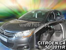 Deflektory okien CITROEN C4 II 5-dver.od 12/2010r. → (predné 2 ks)