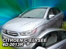 Deflektory okien Citroen C-ELYSSE 4d 2013r.→ (predné 2 ks)