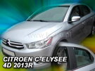 Deflektory okien Citroen C-ELYSSE 4d 2013r.→ (+ zadné 2 ks)