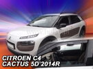 Deflektory okien Citroen C4 CACTUS 5d  2014r.→ (predné 2 ks)