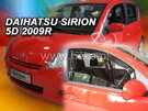 Deflektory okien DAIHATSU SIRION 5D od 2005R.→