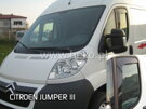 Deflektory okien CITROEN JUMPER III / PEUGEOT BOXER 2-dver. od 08.2006r. → / FIAT DUCATO  (predné 2 ks)