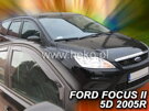 Deflektory okien FORD FOCUS II  4,5-dver. 11/2004-2011r. (predné 2 ks)