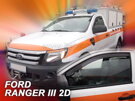 Deflektory okien Ford RANGER III 2D 2012r. → (predné 2ks)