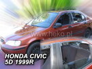 Deflektory okien Honda CIVIC 5d 1995r.-2000r. Htb / Ltb / Combi (+zadné 2 ks)