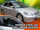 Deflektory okien Honda CIVIC VII 4d 2001-2005r. sedan (predné 2 ks)