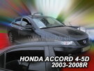 Deflektory okien Honda ACCORD 5d 2003-2008r. Sedan  (+zadné 2ks)