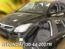 Deflektory okien Hyundai i30 5d 2007-2012r. (+zadné 2 ks)