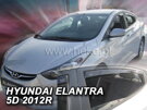 Deflektory okien Hyundai ELANTRA (V) 4d 2010-2015r. (+zadné 2 ks)
