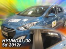 Deflektory okien Hyundai i30 II 5d 2012-2017r. HTB (+zadné 2 ks)