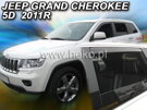 Deflektory okien Jeep GRAND CHEROKEE 5d 2011r.→ (+zadné 2 ks)