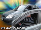 Deflektory okien Kia RIO II 4d / 5d 2006-2011r. (predné 2 ks)