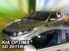 Deflektory okien Kia OPTIMA (TF) (III gen) 5d 2010-2015r. (predné 2 ks)