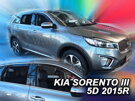 Deflektory okien Kia SORENTO III 5d 2015r.→ (+zadné 2 ks)