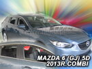 Deflektory okien MAZDA 6 (GJ) 5d 2013r.→ (+Zadné) COMBI