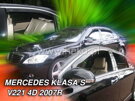 Deflektory okien MERCEDES klasa S  V 221  4D  2005-2013r.(+Zadné)