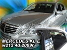 Deflektory okien MERCEDES klasa E, W 212, 4d 2009-2016r. (+Zadné) sedan