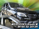 Deflektory okien MERCEDES klasa M/GL/GLS W166 5-dver. od r. 2011→