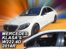 Deflektory okien MERCEDES klasa S, W 222, 4d od 2013r. →