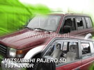 Deflektory okien MITSUBISHI PAJERO 5d  1991-1999r. (+Zadné)