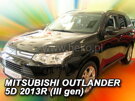 Deflektory okien MITSUBISHI OUTLANDER  (III gen)  5d od 2012r. →