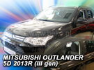 Deflektory okien MITSUBISHI OUTLANDER  (III gen)  5d od 2012r. →  (+Zadné)