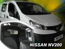 Deflektory okien NISSAN NV200 2/4D 2009R.→