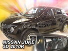 Deflektory okien NISSAN JUKE 5D 2010R.→(+Zadné)