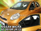 Deflektory okien NISSAN MICRA  K 13, 5d  11/2010-2017r.