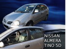 Deflektory okien NISSAN ALMERA TINO  5d  2000-2006r.(+Zadné)