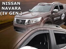 Deflektory okien NISSAN NAVARA                           IV    4d  2014r.→ (+Zadné)