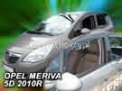 Deflektory okien OPEL MERIVA  5D 2010R.→