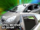 Deflektory okien OPEL MERIVA  5D 2010R.→(+Zadné)