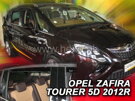 Deflektory okien OPEL ZAFIRA TOURER (C)5-dver. od r. 2011 → (+zadné)