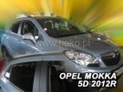 Deflektory okien OPEL MOKKA 5D. 2012R..→(+Zadné)