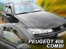 Deflektory okien PEUGEOT 406  4/5-dver. 10/1995-2004r.