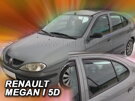 Deflektory okien RENAULT MEGANE  4d / 5d 1995 – 2002r (+Zadné)  SED / HTB