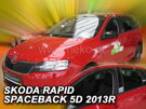 Deflektory okien ŠKODA RAPID  SPACEBACK 5D od r. 2012 → (+Zadné) HTB