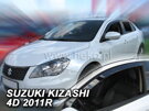 Deflektory okien SUZUKI KIZASHI  4d od r. 2010 →