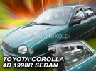 Deflektory okien TOYOTA COROLLA  E 11 4d 1997r.-2001r. (+Zadné) SEDAN