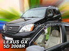 Deflektory okien LEXUS  GX 5D r. 2004-2009 (verzia USA)